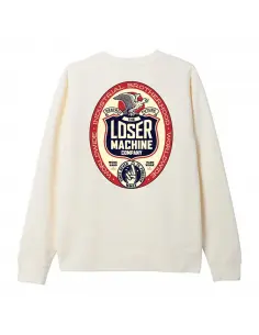 Sweatshirt Loser Machine Work Hard Hoodie Bone 2