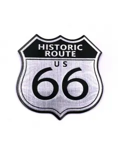 Comprar Emblema Adhesivo De Aluminio Route 66 7 X 6 Cm a precio de oferta