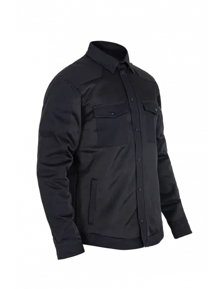 John Doe Aero Mesh Motoshirt Black CE AA | Iguana Custom