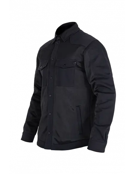 John Doe Aero Mesh Motoshirt Black CE AA | Iguana Custom