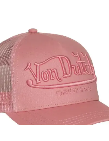 Buy Von Dutch Embroidery Style Pink Cap | Iguana Custom