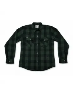Camisa Motera Mujer Verde AA con Kevlar | Iguana Custom