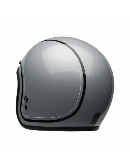 Bell Custom 500 Chief Gloss Gray Helmet | Iguana Custom
