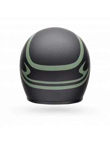 Casco Bell Custom 500 Slap Negro Verde | Iguana Custom