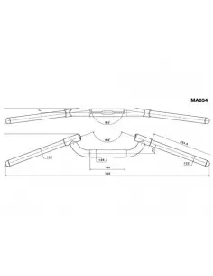 BLACK RIZOMA RACE RETRO HANDLEBARS 2