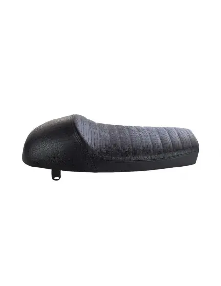 SIÈGE UNIVERSEL CAFE RACER PYTHON NOIR SÉRIE ECO