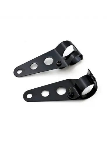 BLACK THIN FORK BRACKETS FOR HEADLAMP