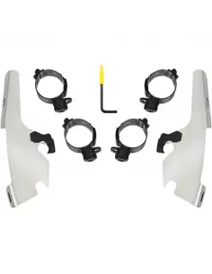 MEMPHIS SHADES SLIM/FATS HARLEY FLSB POLISHED ANCHOR KIT