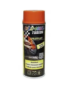 GARRAFA SPRAY LÍQUIDO VINIL LARANJA BRILHO 400 ML