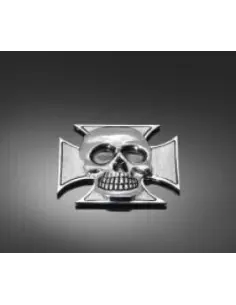 Comprar Emblema Skull Cross 7.5 X 6.5 Cm a precio de oferta
