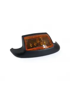 PONTA DE PARA-CHOQUE DIANTEIRO PRETO ÂMBAR LUZ HD 80-17