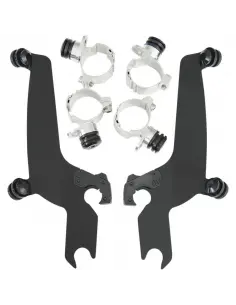 Comprar Kit Anclaje Negro Memphis Shades Sportshield Kawasaki/Yamaha a precio de oferta