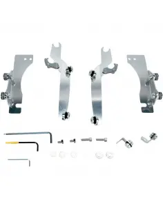 MEMPHIS SHADES SPORTSHIELD SUZUKI VL800 POLISHED ANCHOR KIT