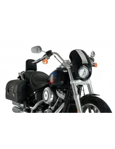 CÚPULA ANARQUIA PRETA PARA HARLEY SOFTAIL LOW RIDER FXLRS 18-UP