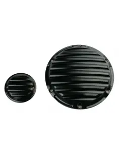 DERBY COVER AND LID ON SCALLOP ALUMINUM BLACK XL 04-UP