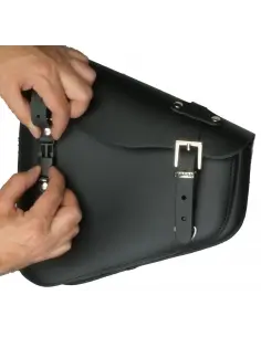 SADDLEBAG FOR LEFT DANVILLE SWINGARM WITH QUICK RELEASES 2