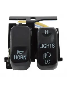 Comprar Botonera Negra Recambio Hd Larga/Corta Y Bocina a precio de oferta