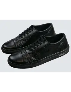 Comprar Zapatillas Old School Tattoo Negras - Made In Spain a precio de oferta
