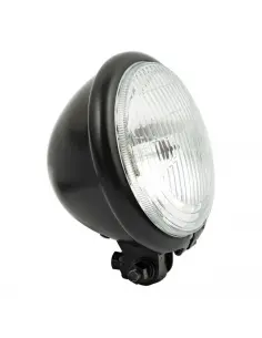 "BATE" BLACK HEADLIGHT 5-3/4" E-MARK