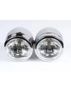 Comprar Doble Faro Cromado Con E-Mark a precio de oferta
