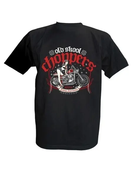 Acquista Maglietta Old School Choppers King Kerosin a prezzo scontato