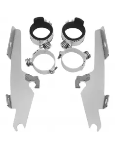 BATWIND FAIRING MEMPHIS SHADES XVS650 ET XVS1100 KIT D’ANCRAGE POLI