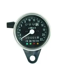 SPEEDO 61MM BLACK FACE WITH INDICATORS AND DAY TRIP