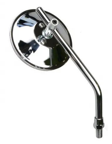 MIRROR ROUND CHROME E-MARK