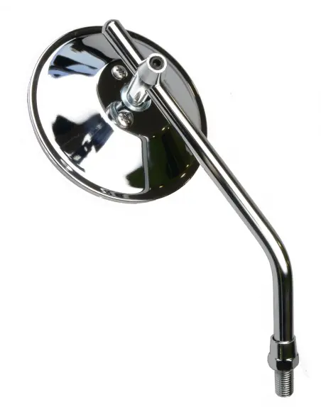 MIRROR ROUND CHROME E-MARK