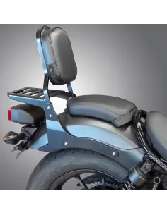BACK WITH GRILLE FOR HONDA REBEL 500 BLACK