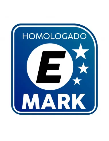 MIRROR ROUND CHROME E-MARK