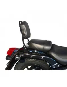 BLACK BACKREST DYNA WIDE GLIDE / FAT BOB