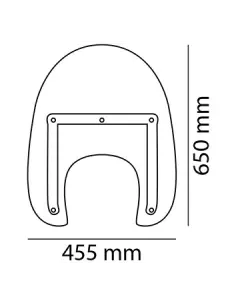Comprar Parabrisas America I Custom Acess a precio de oferta 2