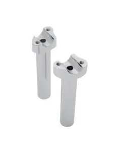 FORGED ALUMINUM HANDLEBAR RISERS 5.5" CHROMED
