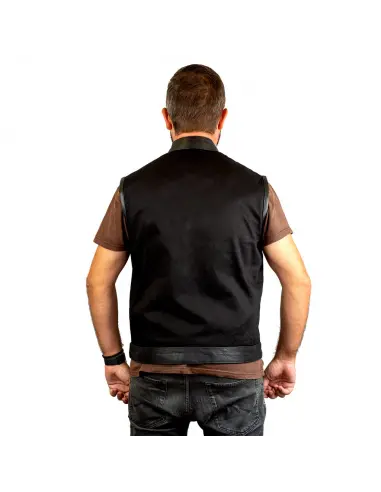 Comprar Chaleco Soa Vaquero Y Piel a precio de oferta