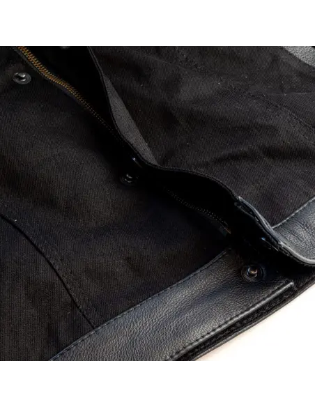 Comprar Chaleco Soa Vaquero Y Piel a precio de oferta