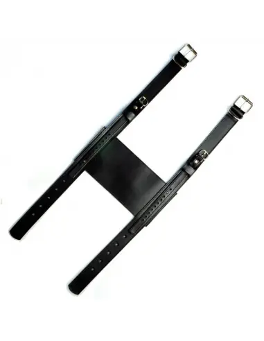 Comprar Soporte Negro De Piel Portaequipajes a precio de oferta