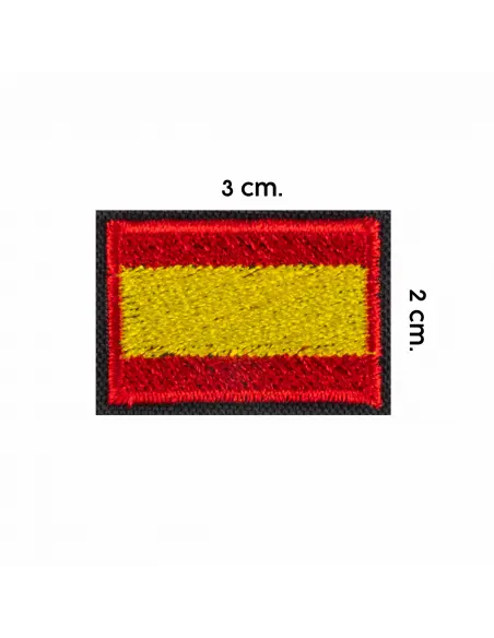 SPAIN FLAG PATCH 3 X 2