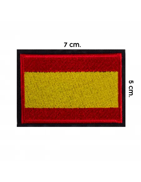 SPAIN FLAG PATCH 7 X 5