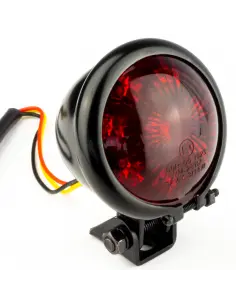 BLACK TAILLIGHT, 'BATE STYLE', E-MARK IGUANA CUSTOM PARTS 2