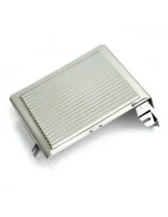 HARLEY RIBBED CHROME BATTERY SIDE COVER