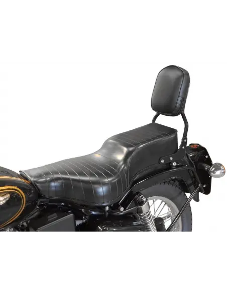 BACKREST ROYAL ENFIELD BULLET/ELECTRA 500 BLACK