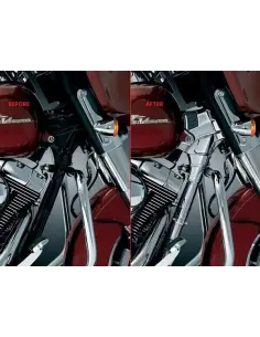 Comprar Tapas De Cuello "Deluxe" Para Hd Touring Del 2009 En Adelante a precio de oferta 2