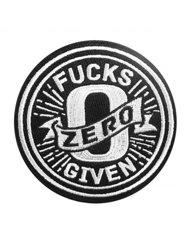 PATCH DOWN-N-OUT ZERO FUCKS GIVEN 8.5CM