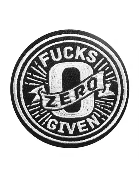 PATCH DOWN-N-OUT ZERO FUCKS GIVEN 8.5CM