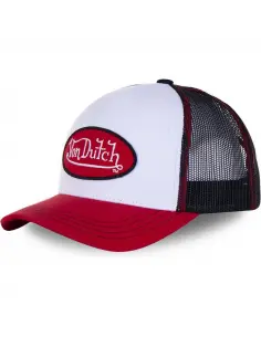 VON DUTCH BBR CAP BRANCO VERMELHO E PRETO