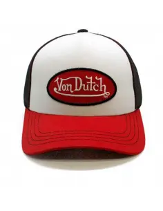 VON DUTCH BBR CAP WHITE RED AND BLACK 2