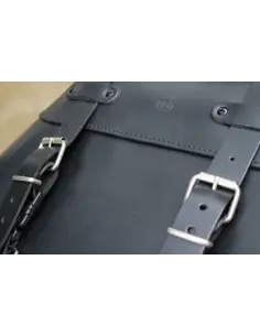 REINFORCED LEATHER TRUNK "BIG FOOT" STUDS FOR TWO HELMETS 2