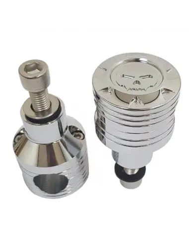 SKULL CHROME RISERS 5CM