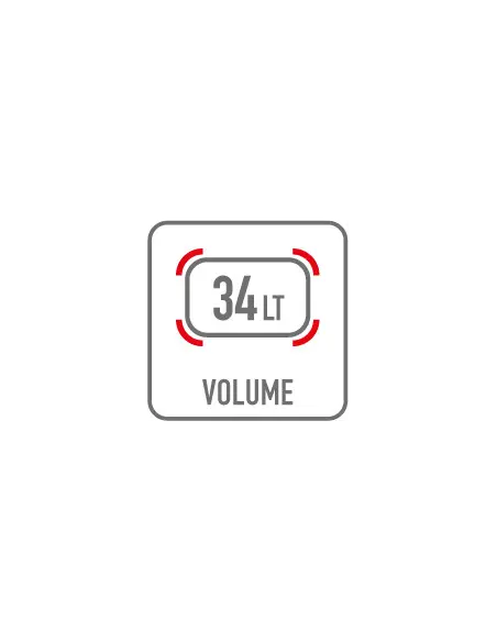 TRUNK GIVI E340N VISION MONOLOCK CATADRYOPTIC RED